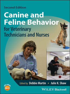 cover image of Canine and Feline Behavior for Veterinary Technicians and Nurses
